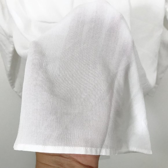 UNIQLO Long Sleeve‎ Button Down Shirt White L - Picture 9 of 10